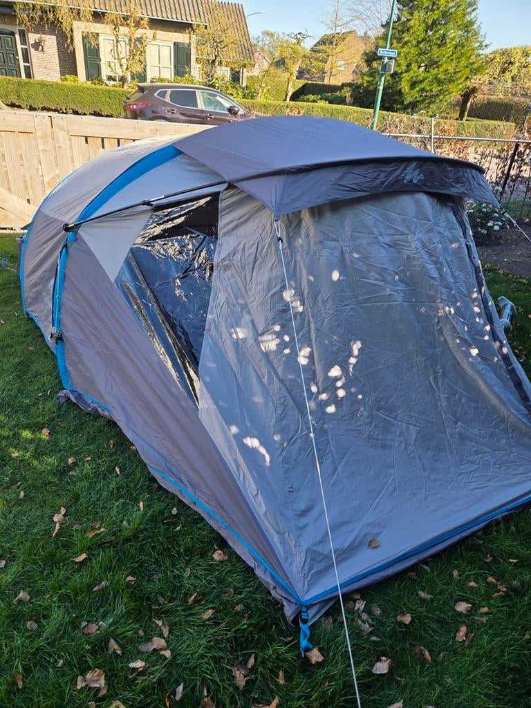 Quechua air seconds family 4, Caravans en Kamperen, Tenten, Ophalen, Zo goed als nieuw, Tot en met 4