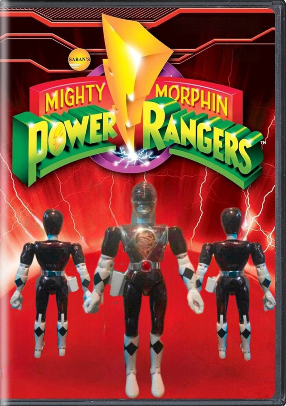 Metallic Movie Edition Black Ranger 1995. Mighty Morphin, Ophalen of Verzenden, Gebruikt
