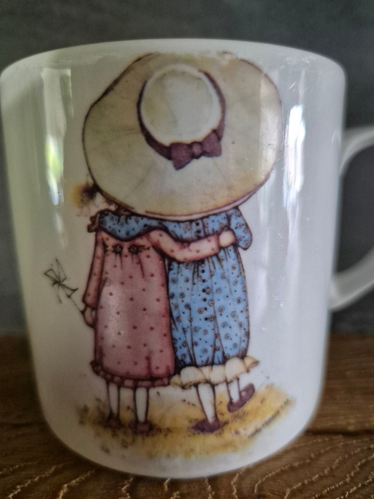 Superleuke Holly Hobbie mok uit de jaren 70, Verzamelen, Retro, Ophalen of Verzenden, Huis en Inrichting