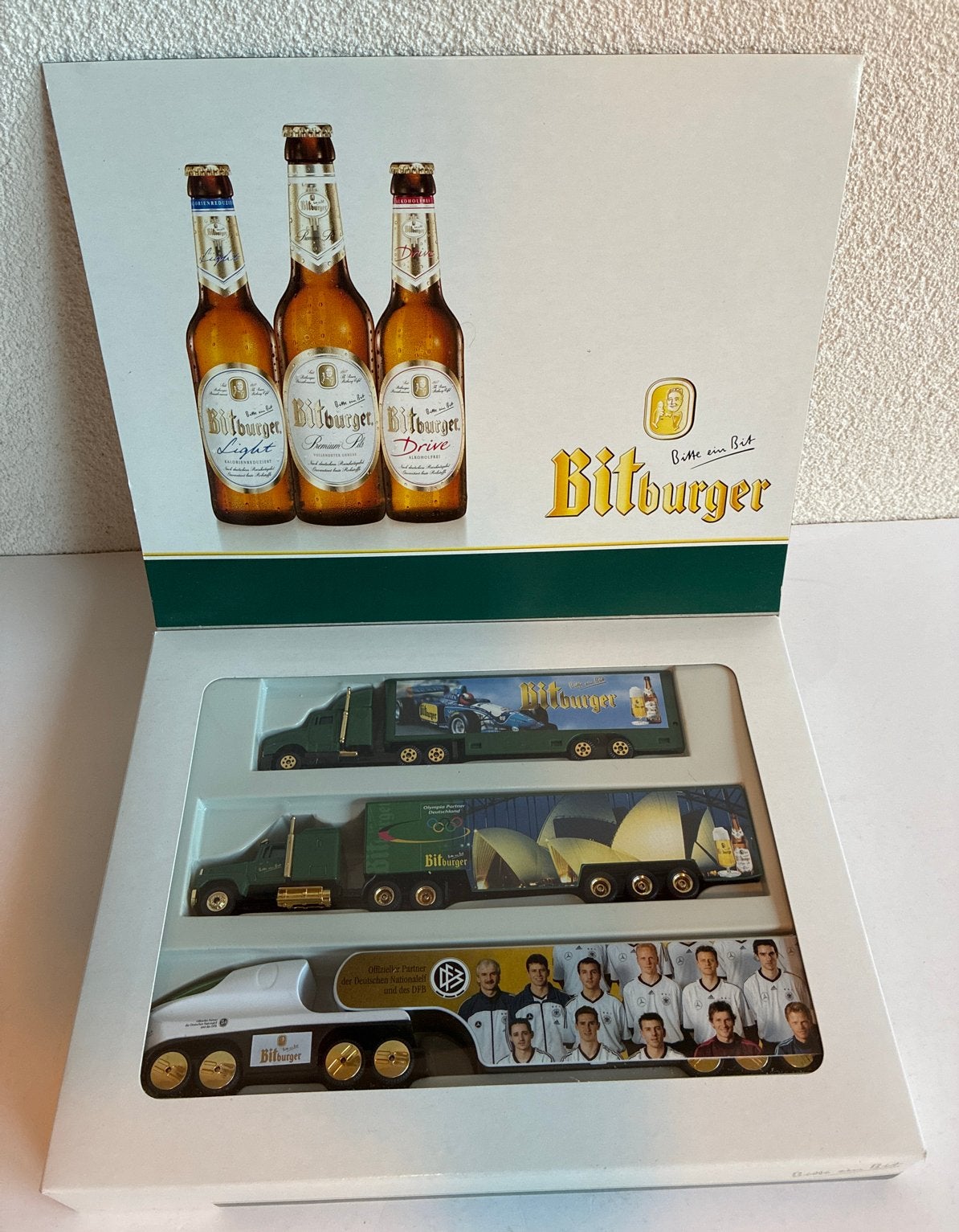 Bitburger Limited Edition Premium Truck-Set, Hobby en Vrije tijd, Modelauto's | 1:87, Ophalen of Verzenden, Nieuw