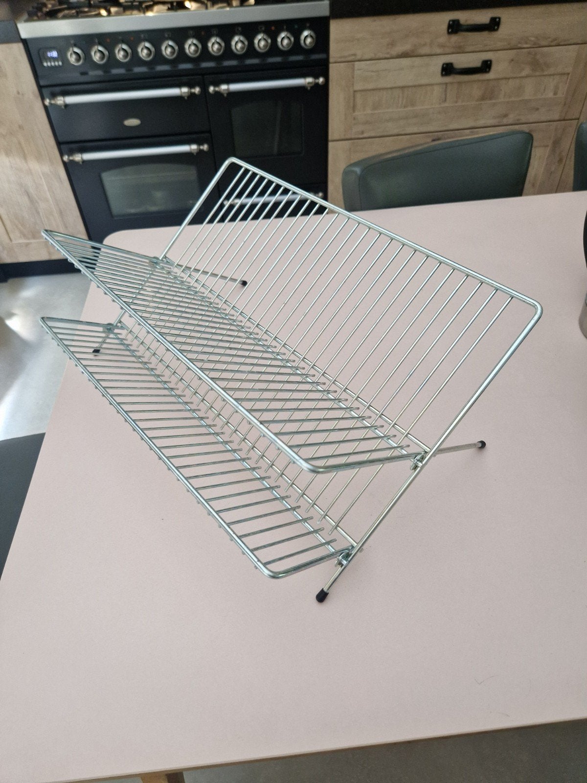 IKEA kvot afdruiprek - inklapbaar en Praktisch, Bordenrek, IKEA, Zilver, Ophalen of Verzenden