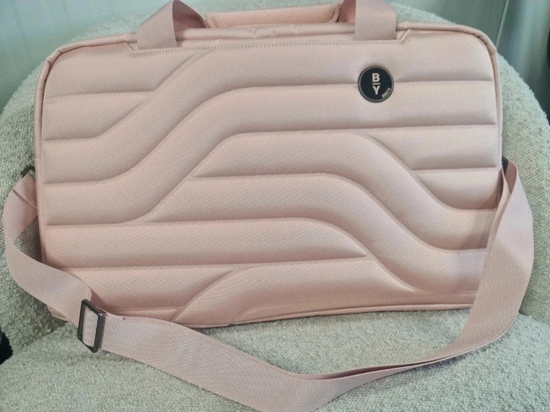 Roze Bric's B|Y Ulisse 47 cm weekendtas gestreept, Ophalen of Verzenden