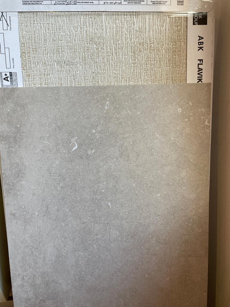 Flaviker Nordic Stone Sand Tegels 120x60 cm - Keramiek, Ophalen, 60 cm of meer, Nieuw, 5 tot 10 m²