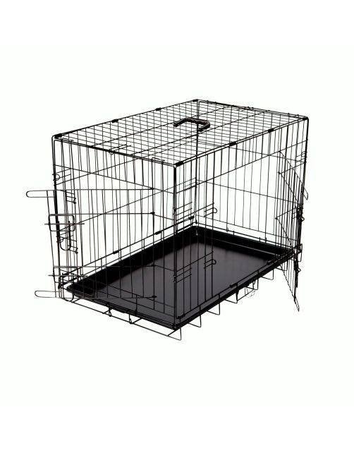 Adori puppybench / hondenbench 62x44x50 2-Deurs Zwart, Ophalen, Zo goed als nieuw