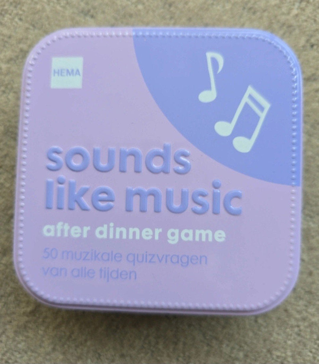 Hema Sounds Like Music After Dinner Game Quiz, Drie of vier spelers, Ophalen of Verzenden, Zo goed als nieuw, HEMA