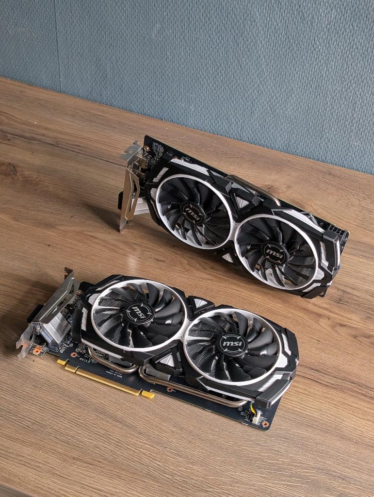 GTX 1060 6gb - MSI Armor OC, Computers en Software, Videokaarten, PCI-Express 3, HDMI, Ophalen of Verzenden, Nvidia