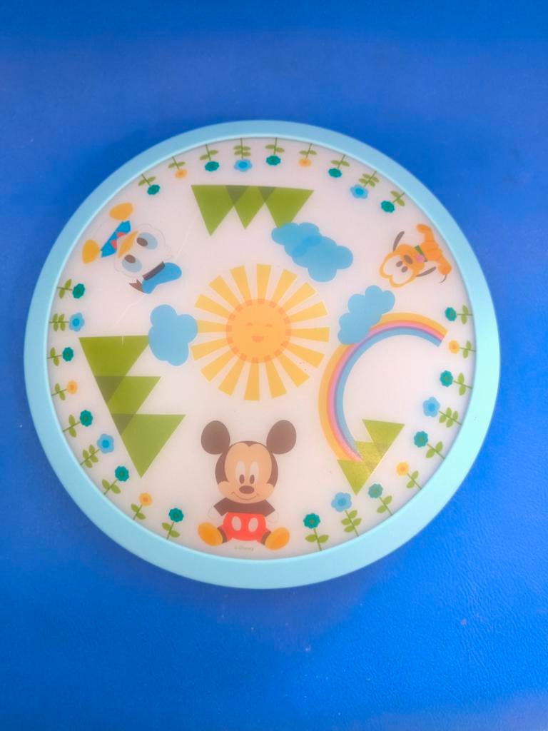 Philips plafonnière kinder lamp Disney Mickey baby Rookvrij, Ophalen of Verzenden, Lamp