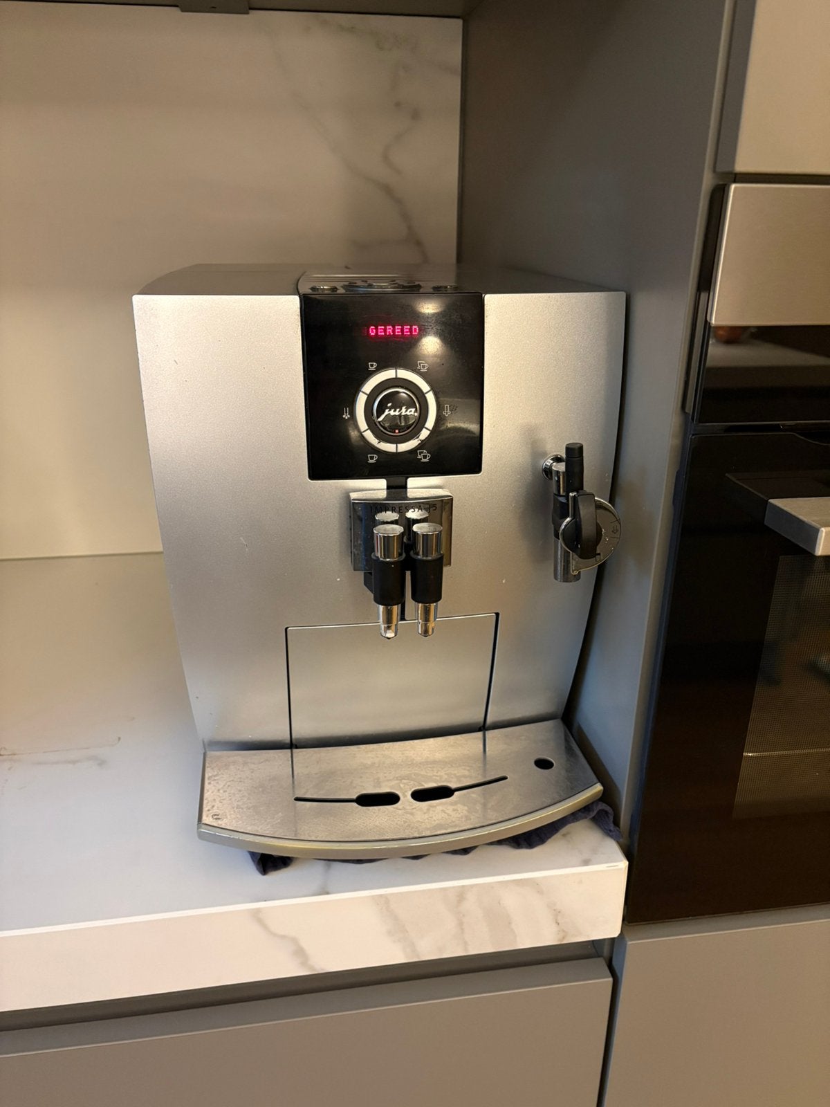 Jura Impressa J5, Ophalen, Gebruikt, Koffiemachine