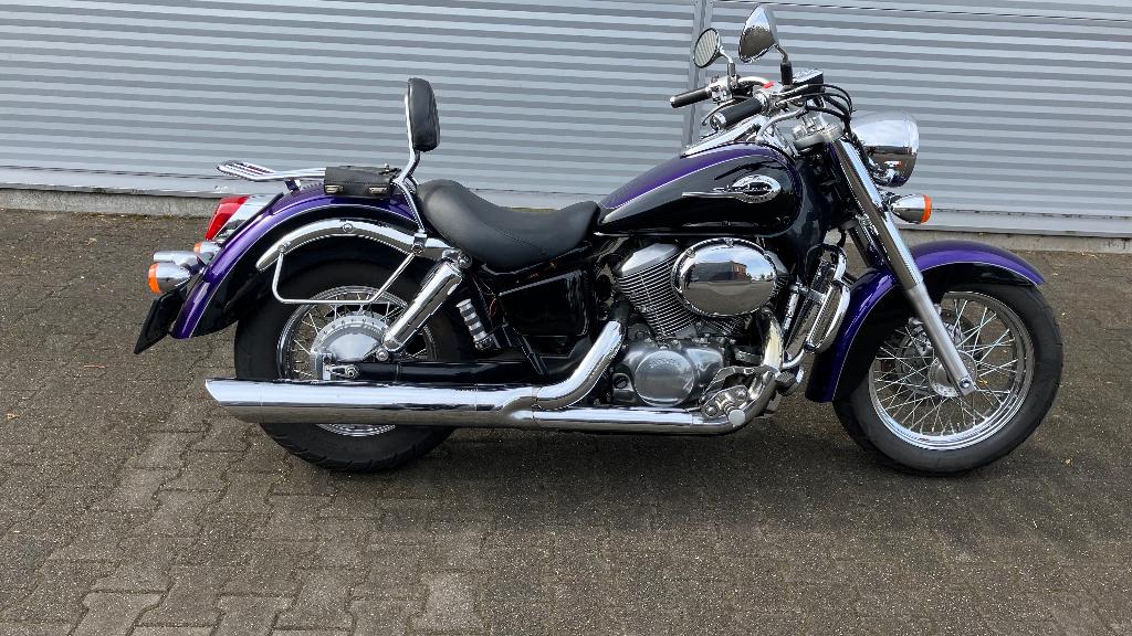 Honda shadow 750 ace2 American classic als nieuw, Motoren, Particulier, Minimaal motorrijbewijs A2, Chopper