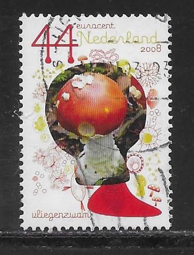2008, Paddenstoelen, Vliegenzwam [2595] (K3016), Ophalen of Verzenden