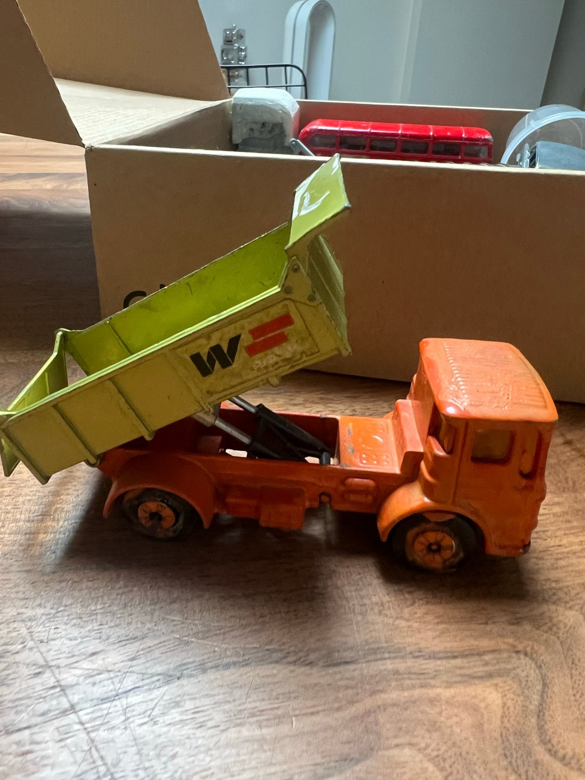 Matchbox Superkings K-4 Leyland Kipper - Vintage Speelgoed, Ophalen of Verzenden, Gebruikt