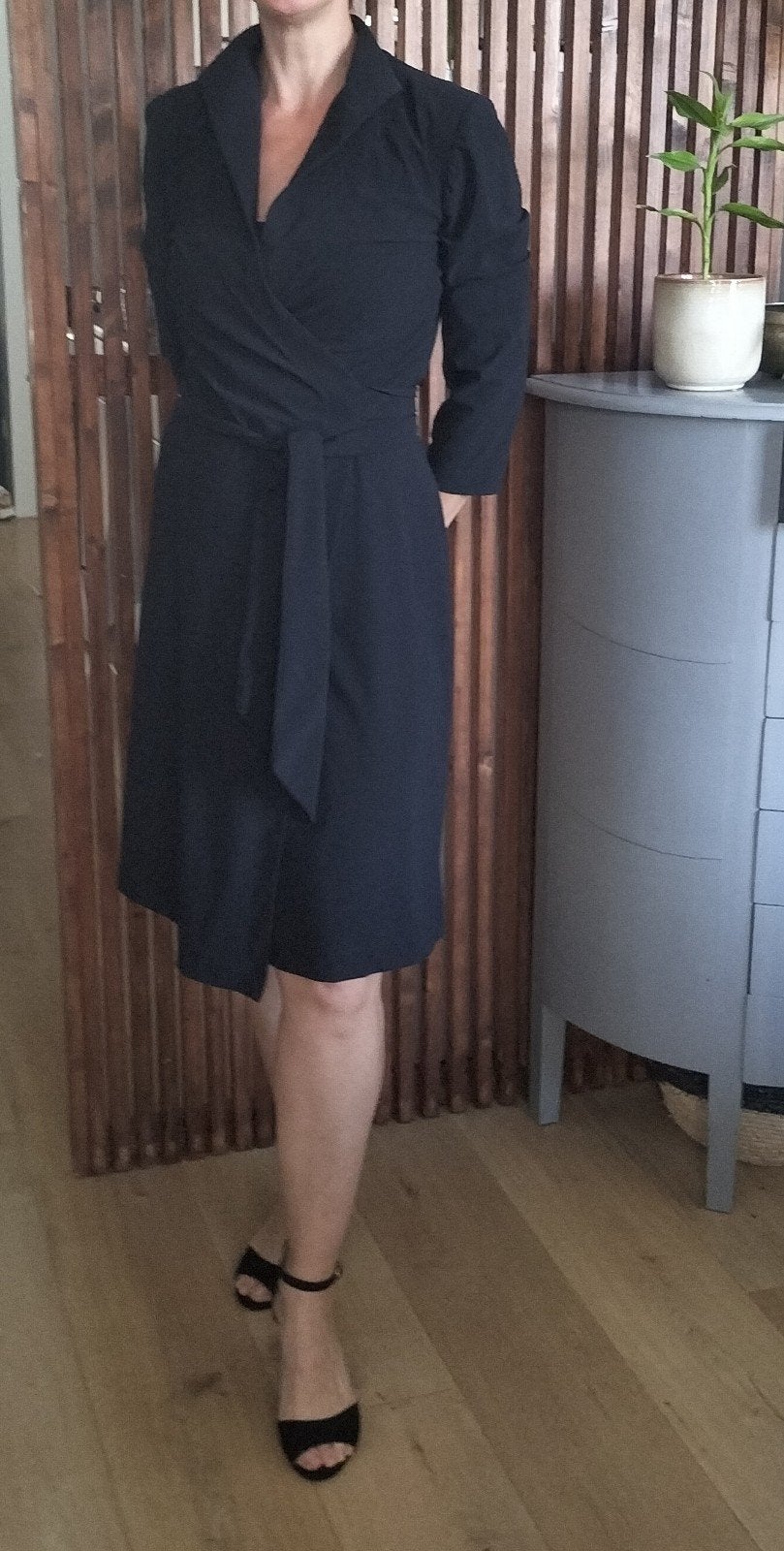 LaDress nette zwarte jurk xs 34, Ophalen of Verzenden, Zo goed als nieuw, Maat 34 (XS) of kleiner, Zwart