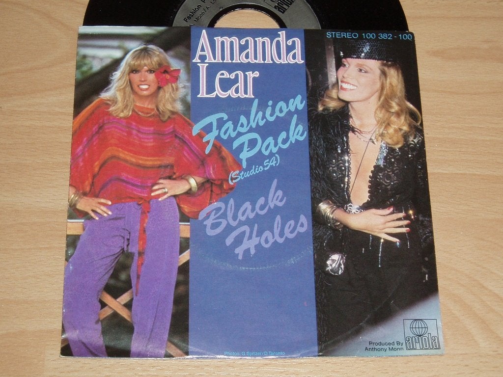single Amanda Lear * Fashion pack, Cd's en Dvd's, Verzenden, Gebruikt, Pop