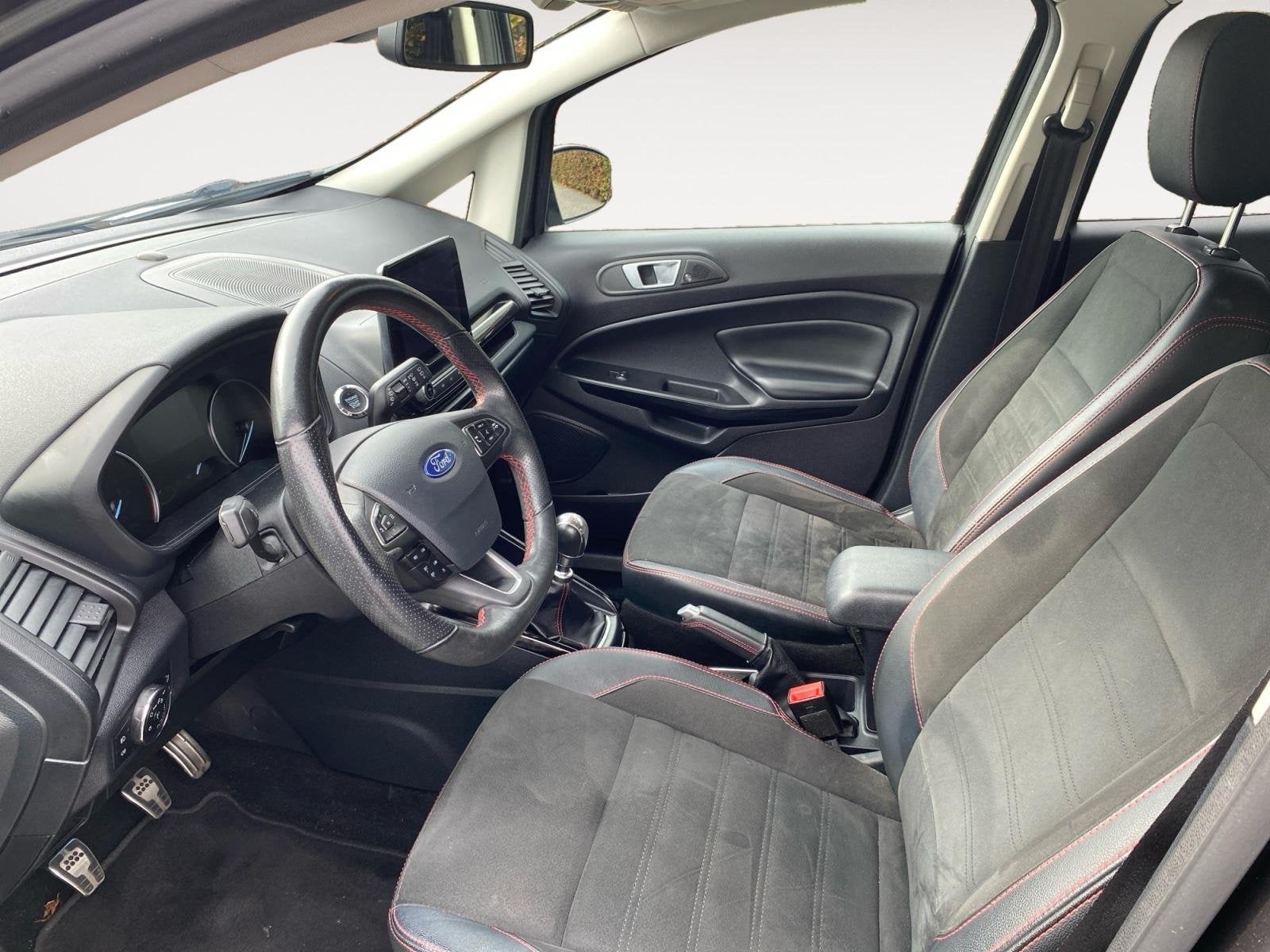 Ford EcoSport 1.0 EcoBoost ST-Line NL Auto | Trekhaak | Navi, Auto's, Voorwielaandrijving, 12 maanden, 125 pk, Gebruikt