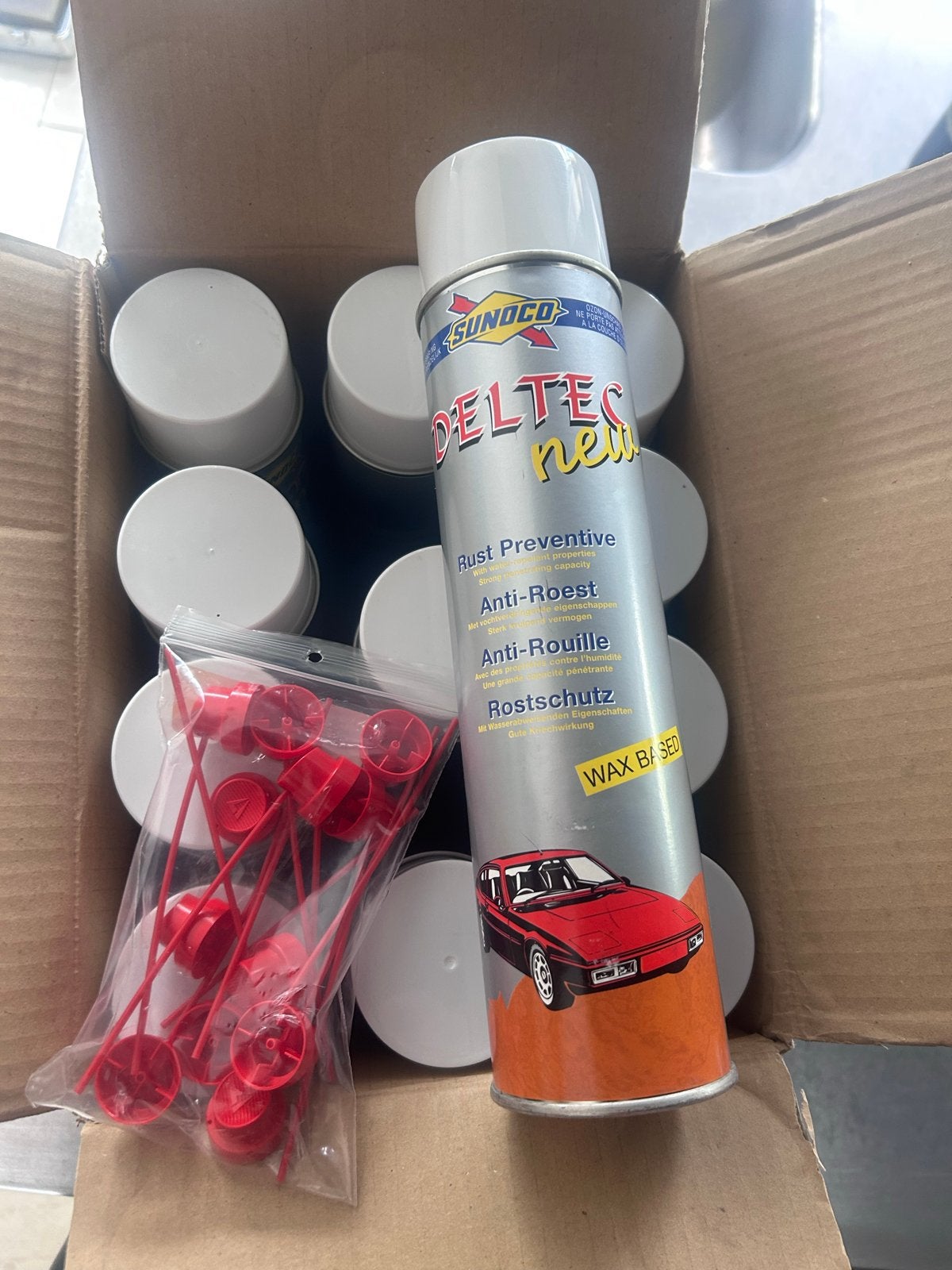 Sunoco Deltec New Tectyl ML Roestpreventie Spray (Wax-basis), Auto diversen, Onderhoudsmiddelen, Ophalen of Verzenden