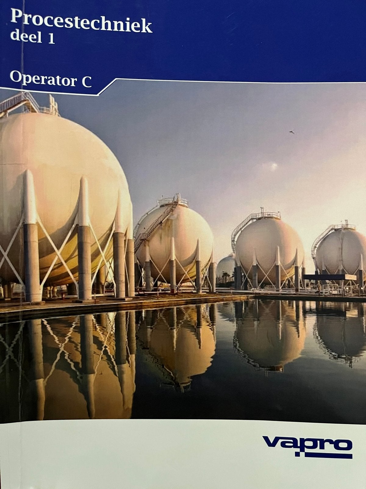 Procestechniek deel 1 Operator C Vapro Studieboek, Boeken, Ophalen of Verzenden, Beta, Zo goed als nieuw, MBO