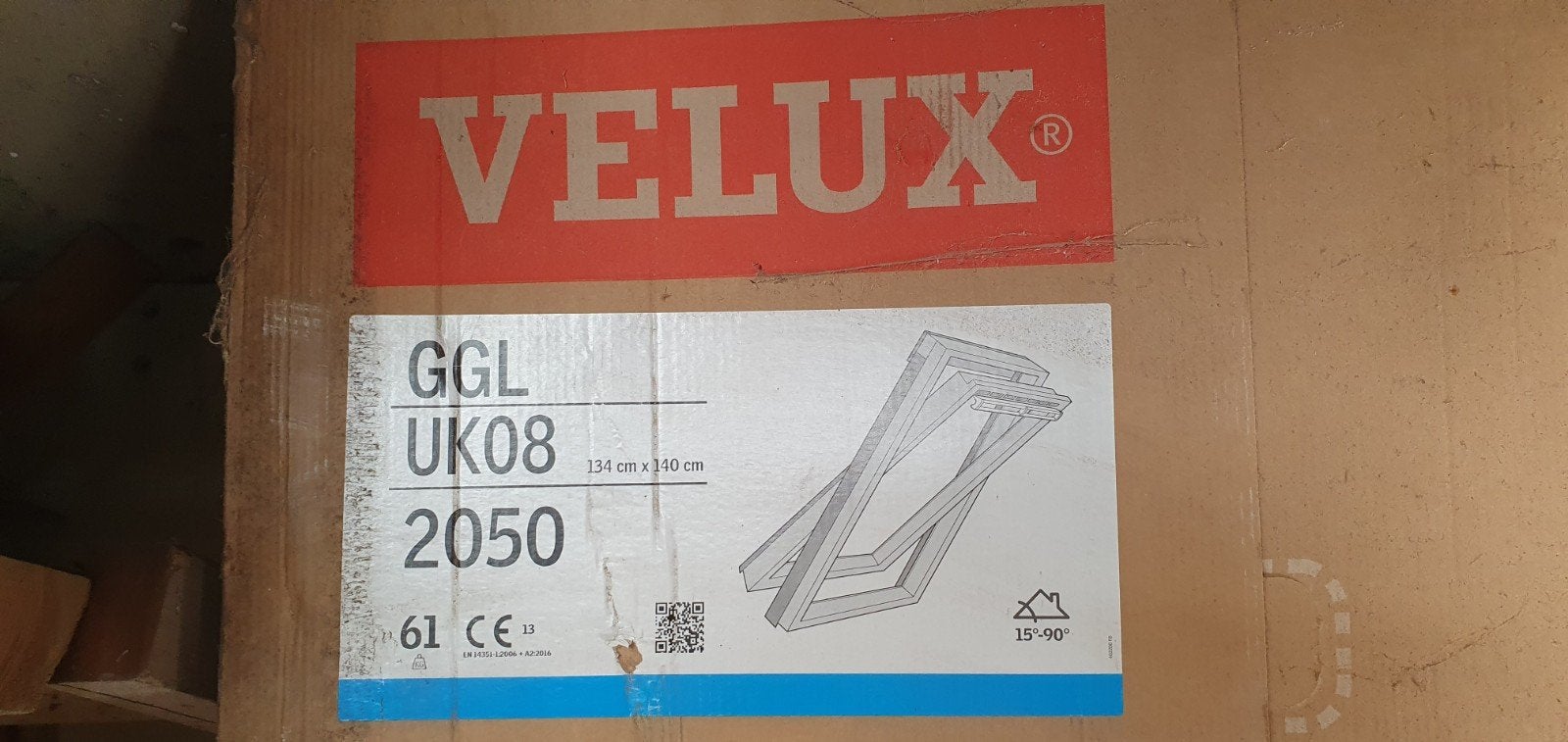 Nieuw Velux GGL UK08 Dakraam - Transportschade, Ophalen, 120 tot 160 cm, Nieuw, Dubbelglas