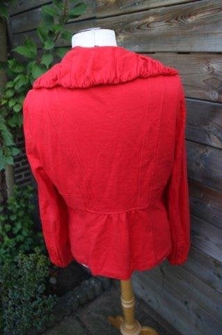 Jasje/ Vest rood Caroline Biss mt 44 Vaste prijs AANBIEDING, Maat 42/44 (L), Ophalen of Verzenden, Zo goed als nieuw, Jasje
