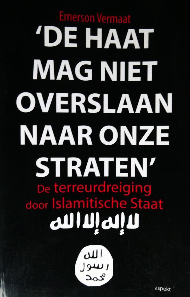 Emerson Vermaat/De haat mag niet overslaan naar onze straten, Boeken, Ophalen of Verzenden, Zo goed als nieuw, Emerson Vermaat