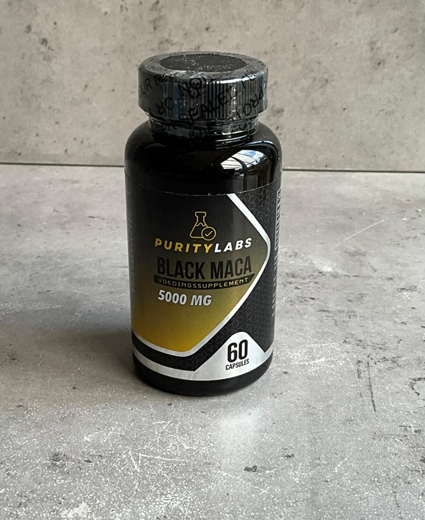 Puritylabs black maca - 60 capsules, Verzenden, Nieuw, Overige typen