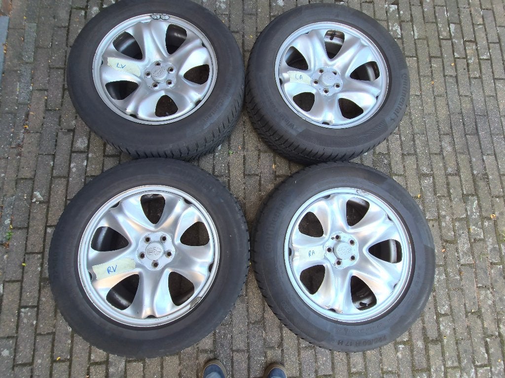 winterbanden, Ophalen, Gebruikt, Banden en Velgen, 17 inch
