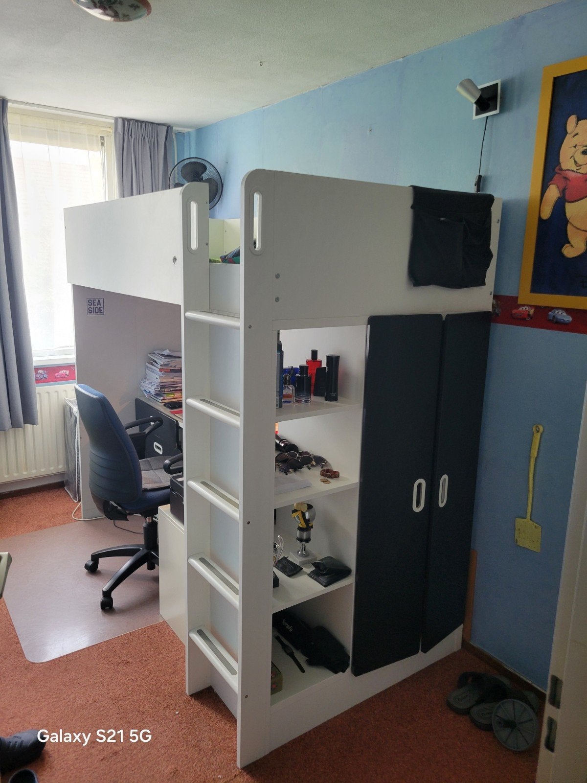 hoogslaper, Ophalen, Hoogslaper, Eenpersoons, 210 cm