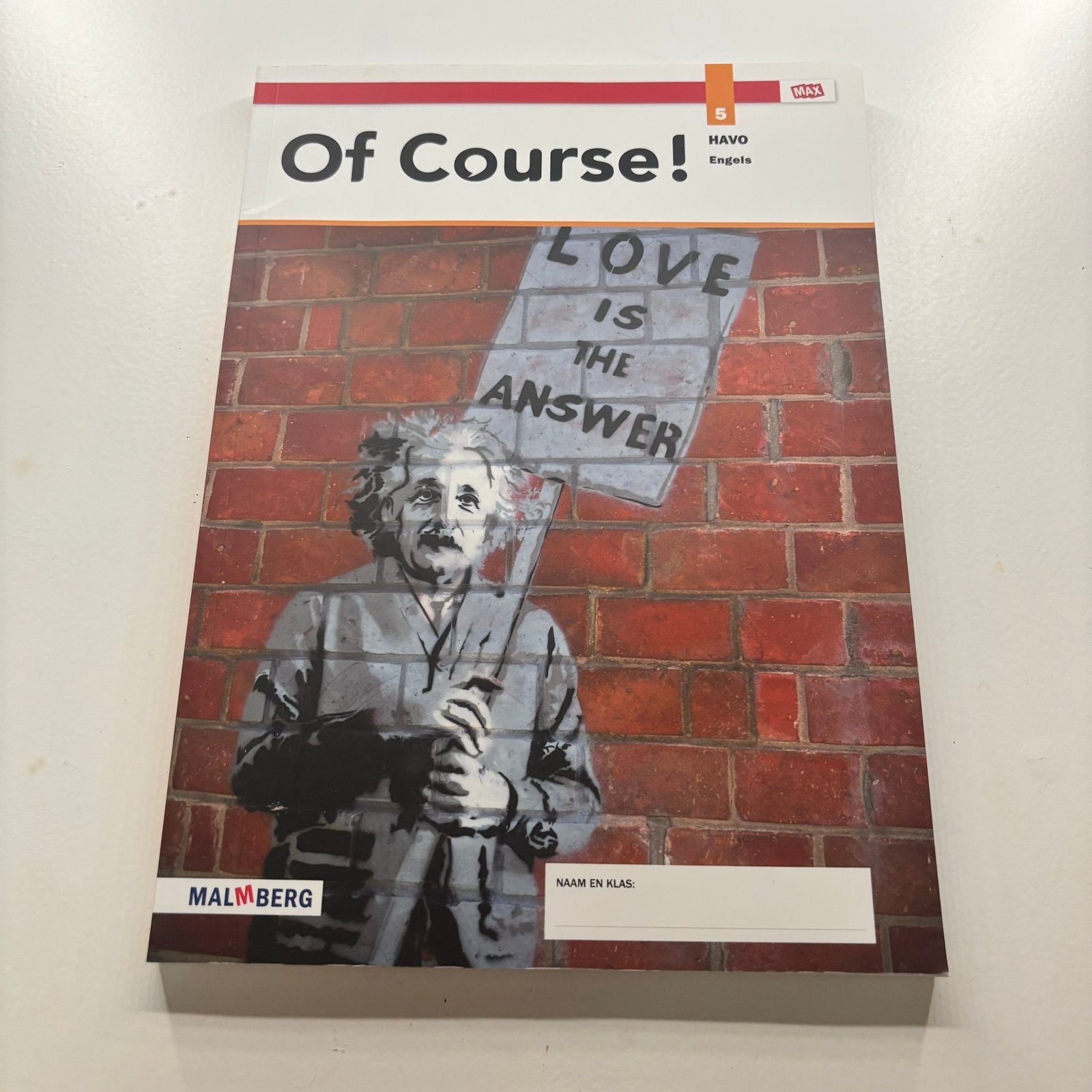 Of Course! 5 HAVO Engels - Malmberg, Ophalen of Verzenden, Zo goed als nieuw, HAVO, Engels