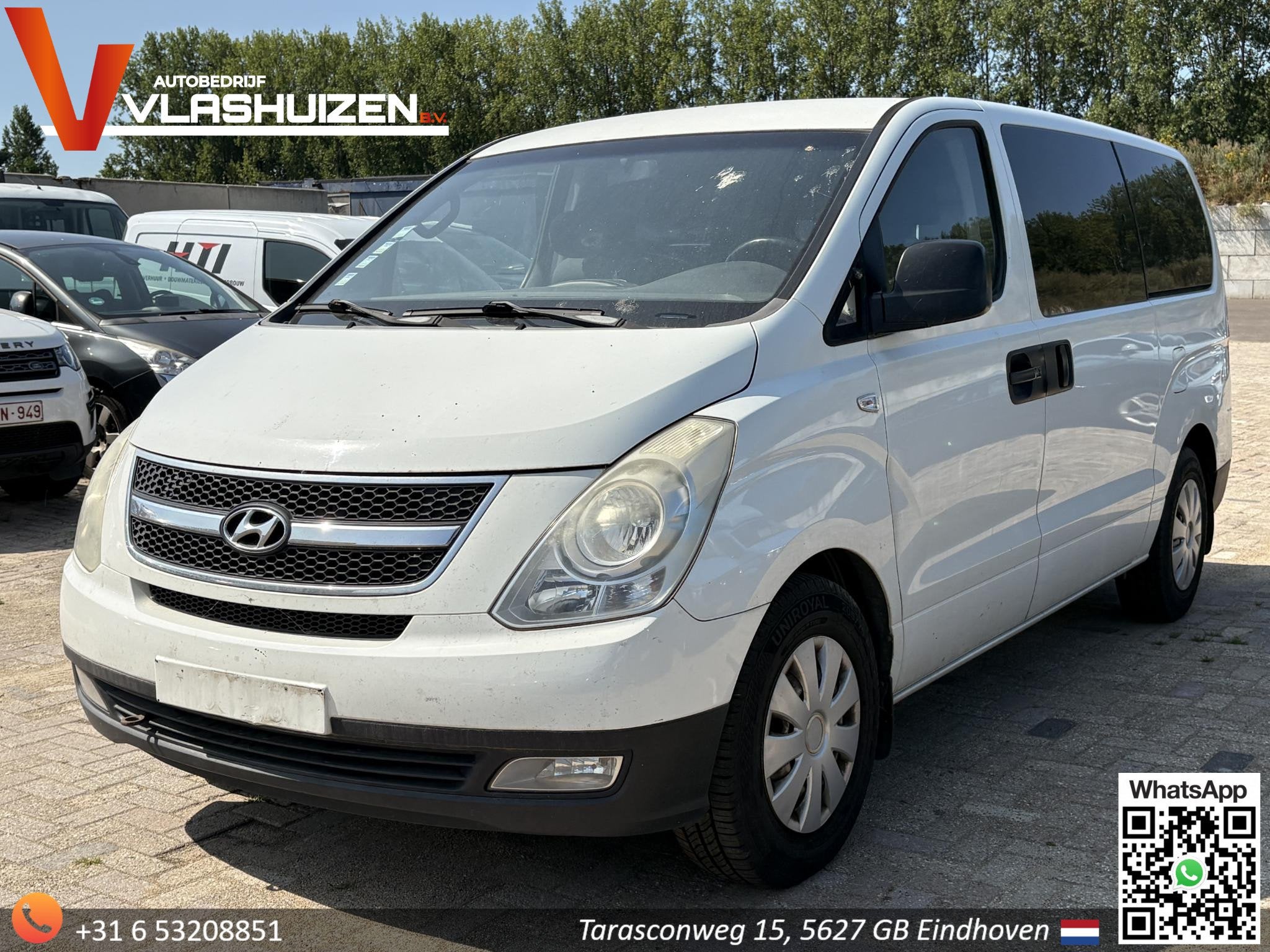 Hyundai H 300 2.5 CRDI VGT Style | MOTOR DEFECT! | Dubbel Ca, Auto's, Hyundai, Gebruikt, Wit, 170 pk, Euro 4