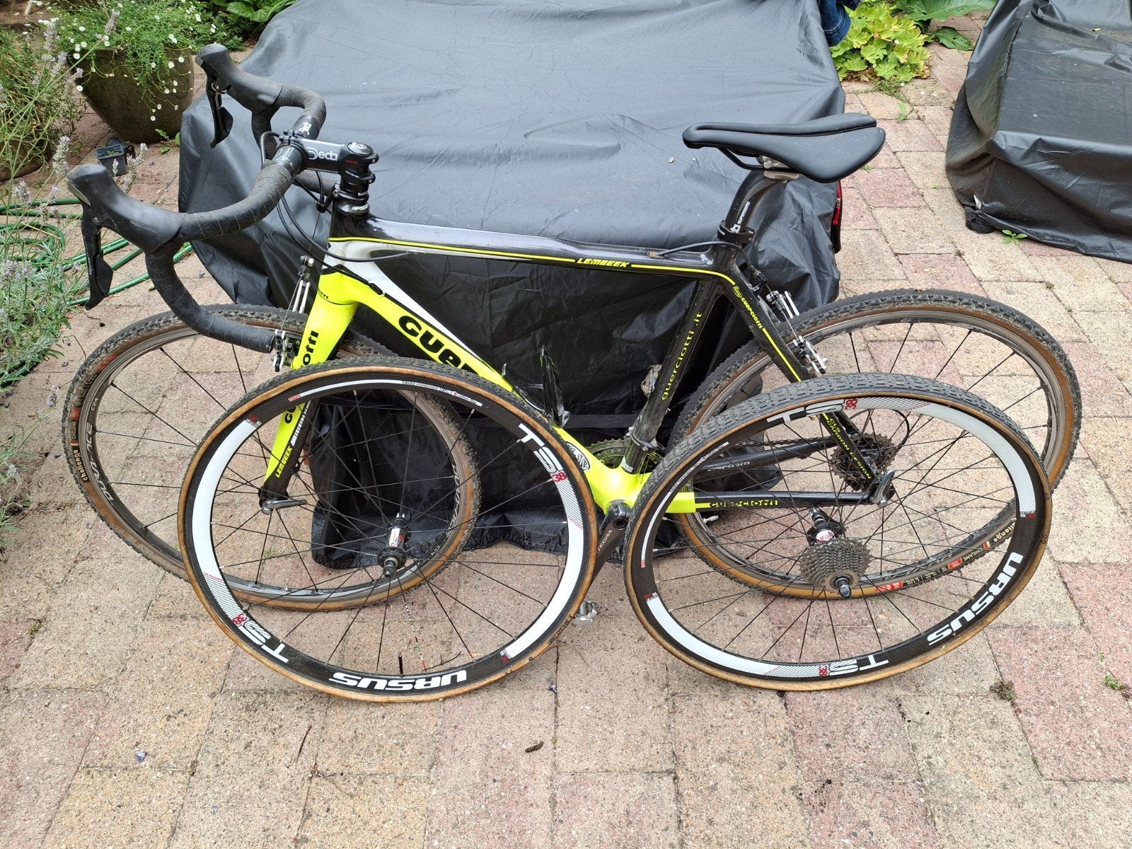 Guerciotti racefiets/cyclocrossfiets - Ultegra, full carbon, Overige merken, 28 inch, Gebruikt, Carbon
