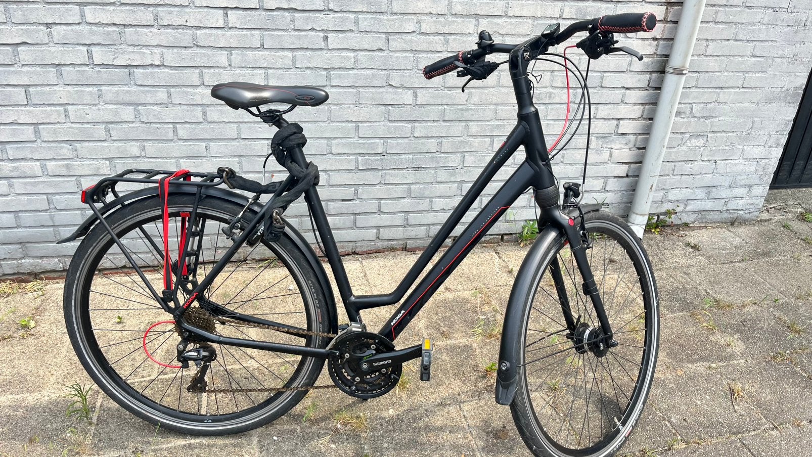 Koga F3 damesfiets 2017, nexus schijfremmen, Velgrem, Versnellingen, 56 cm of meer, Zo goed als nieuw