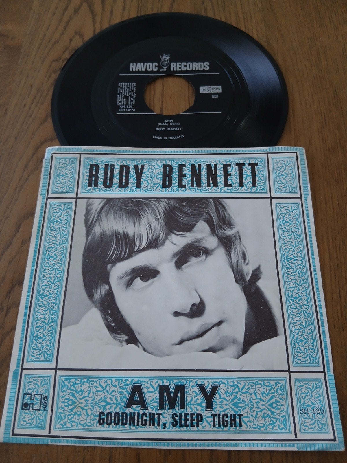 VINYL SINGLE     RUDY BENNETT  1968, Cd's en Dvd's, Ophalen of Verzenden, Zo goed als nieuw, Pop