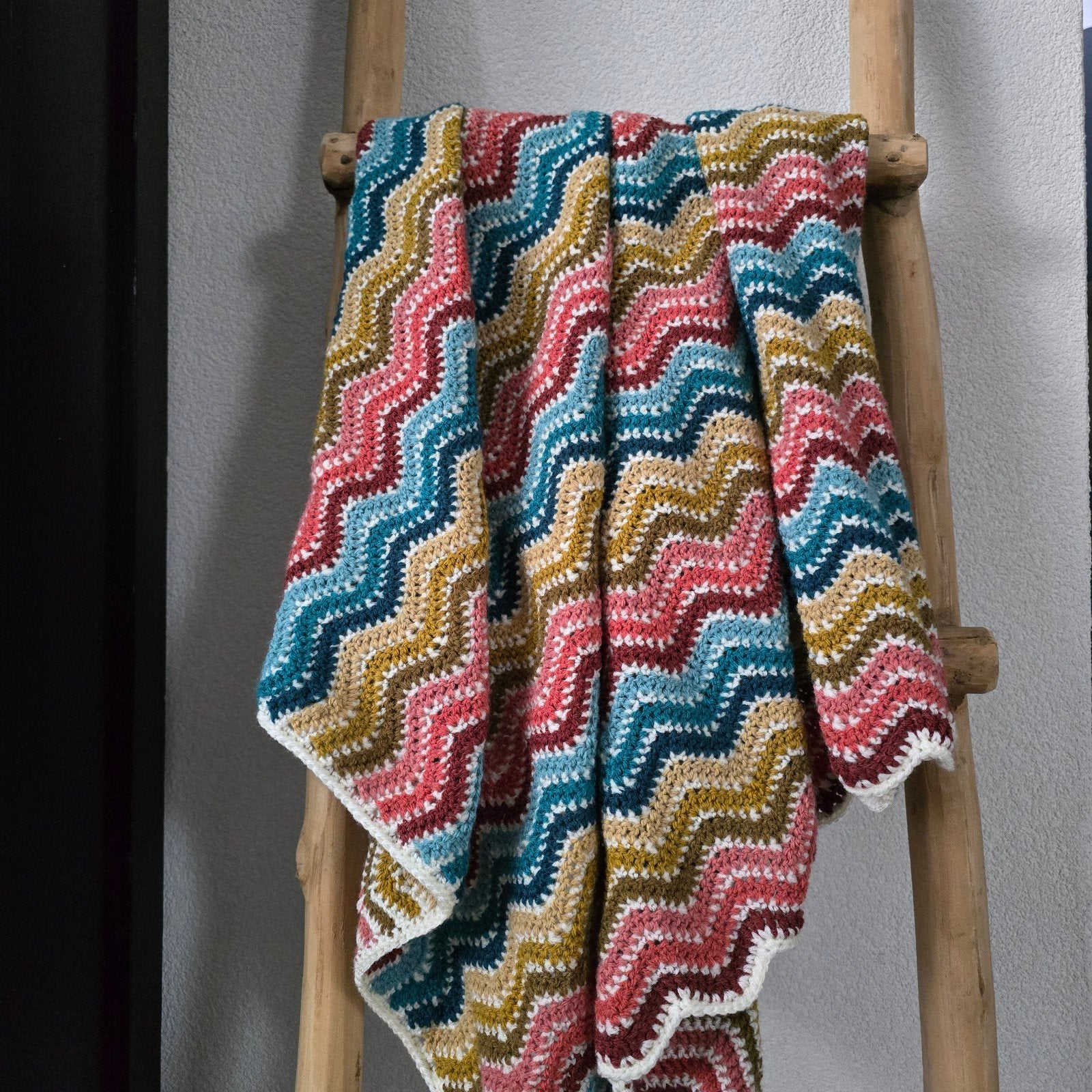 Gehaakte deken, Huis en Inrichting, Woonaccessoires | Plaids en Woondekens, Ophalen, Nieuw