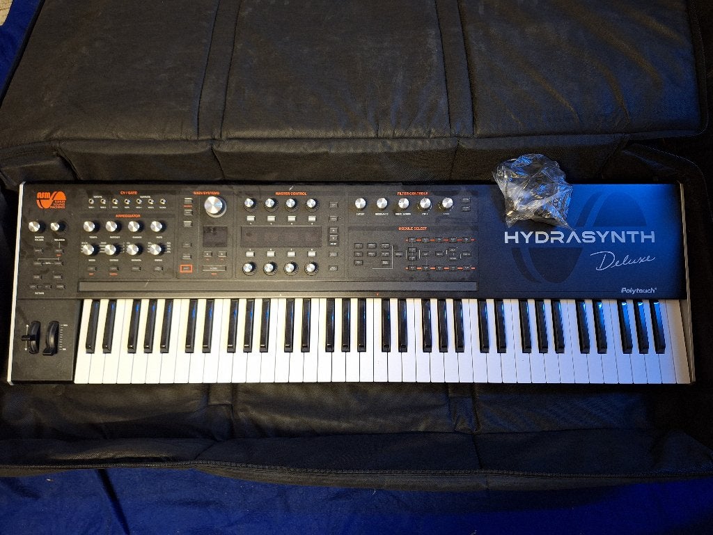 ASM Hydrasynth Deluxe Synthesizer met 73 toetsen, Overige aantallen, Zo goed als nieuw, Met koffer of flightcase, Ophalen