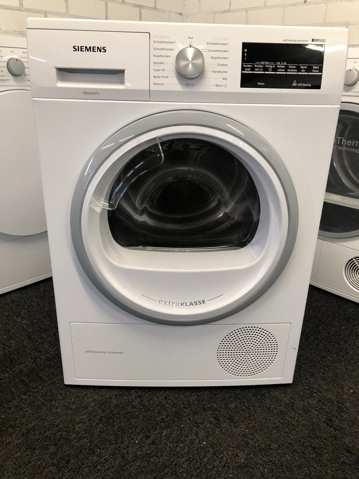 A+++ 8kg Warmtepomp droger Siemens iQ300 iSensoric GARANTIE, Witgoed en Apparatuur, Ophalen, Overige typen, 8 tot 10 kg, Zo goed als nieuw