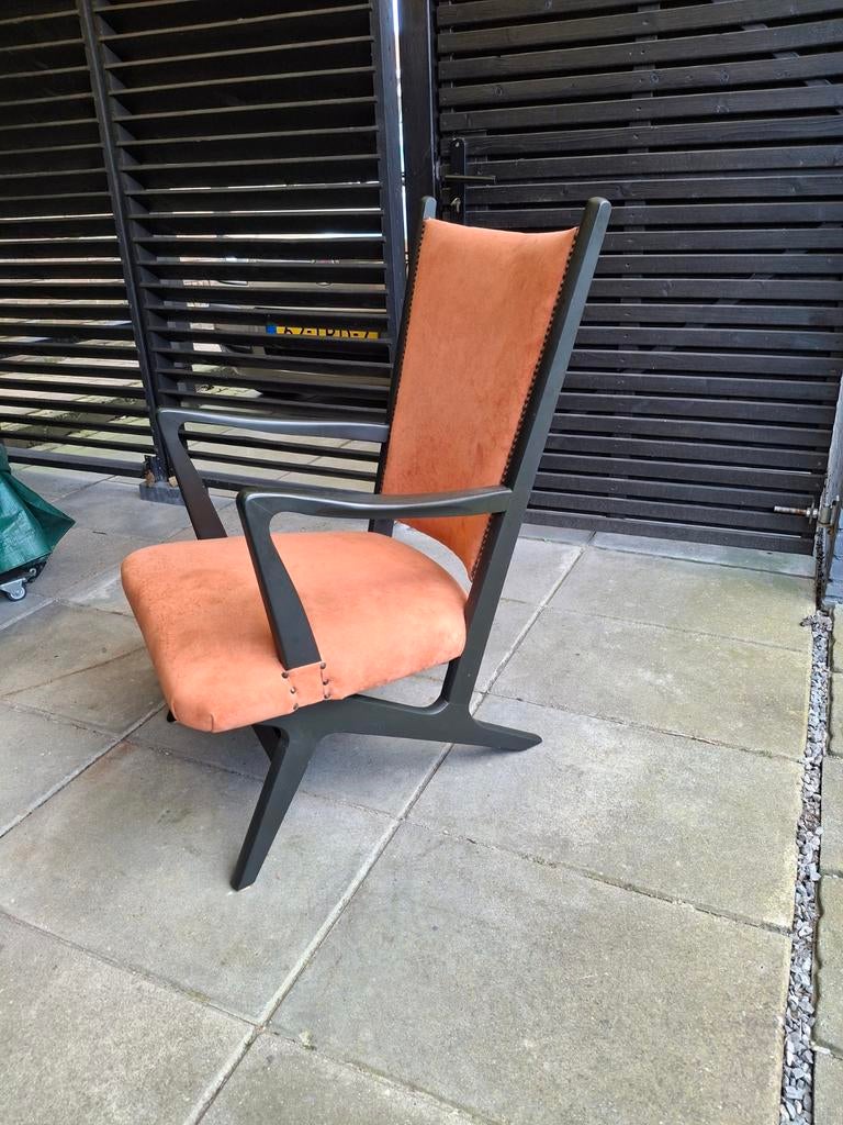 RETRO/VINTAGE FAUTEUIL, Huis en Inrichting, Fauteuils, Ophalen, Gebruikt, 75 tot 100 cm, 50 tot 75 cm