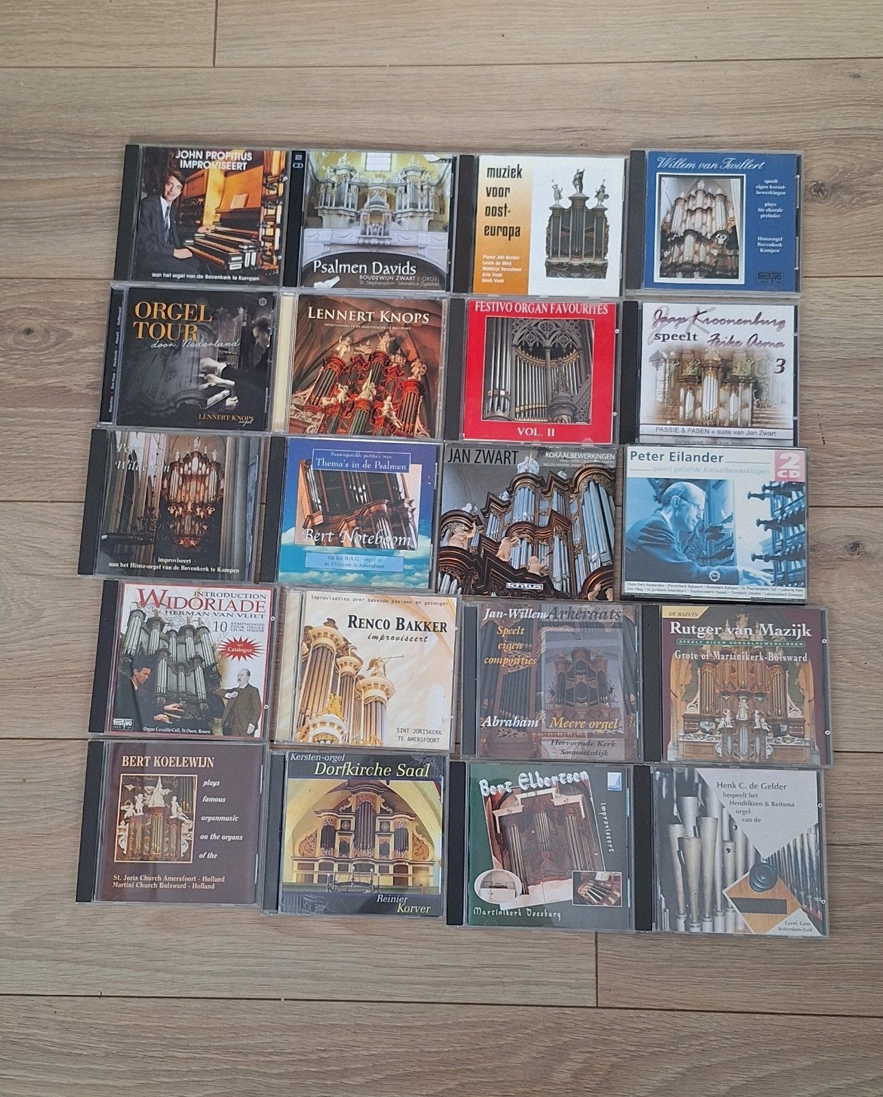 partij orgel cd's, Orgel, Overige typen, Ophalen of Verzenden, Zo goed als nieuw