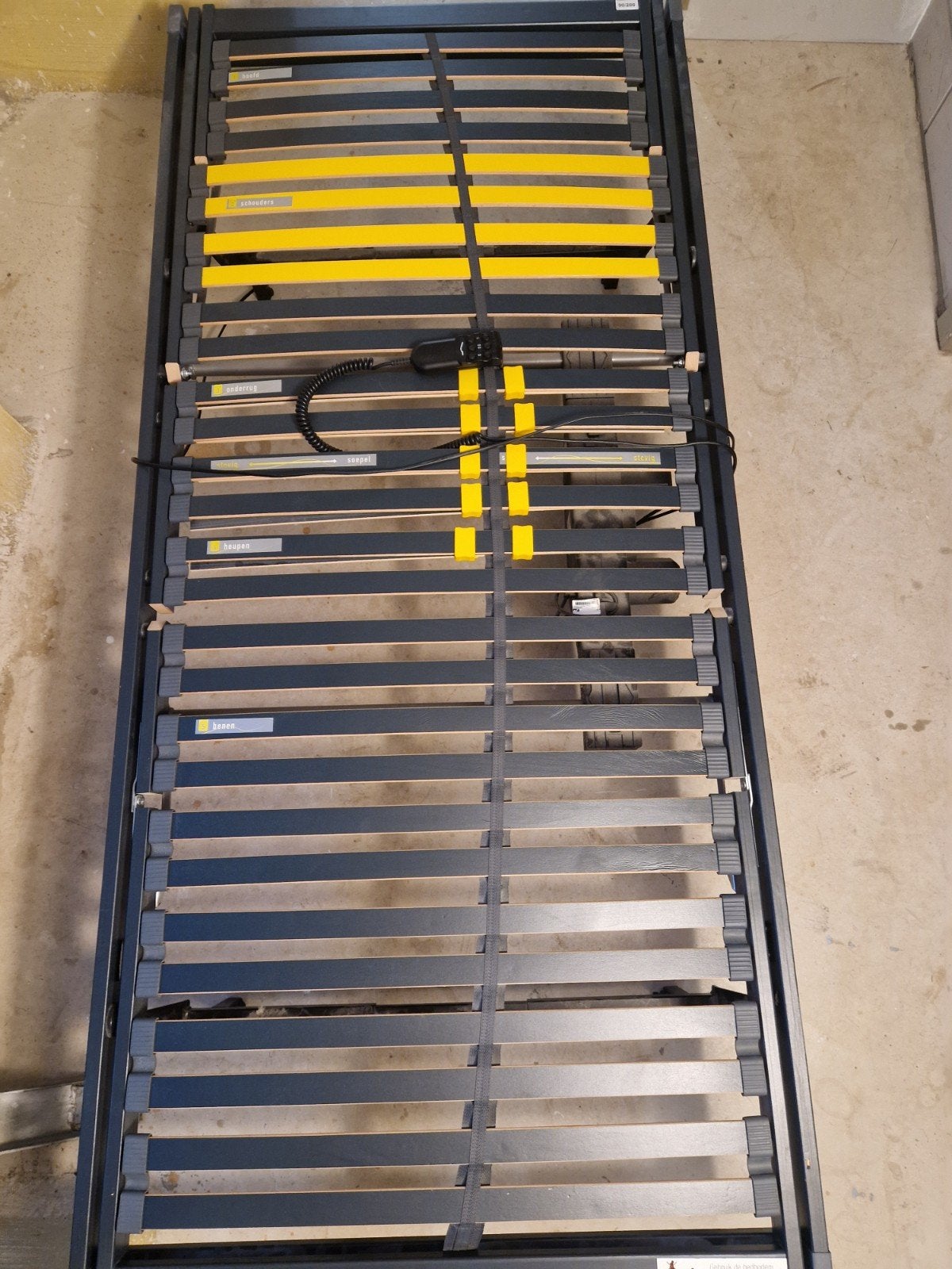 Elektrische lattenbodem, Ophalen, Eenpersoons, 90 cm