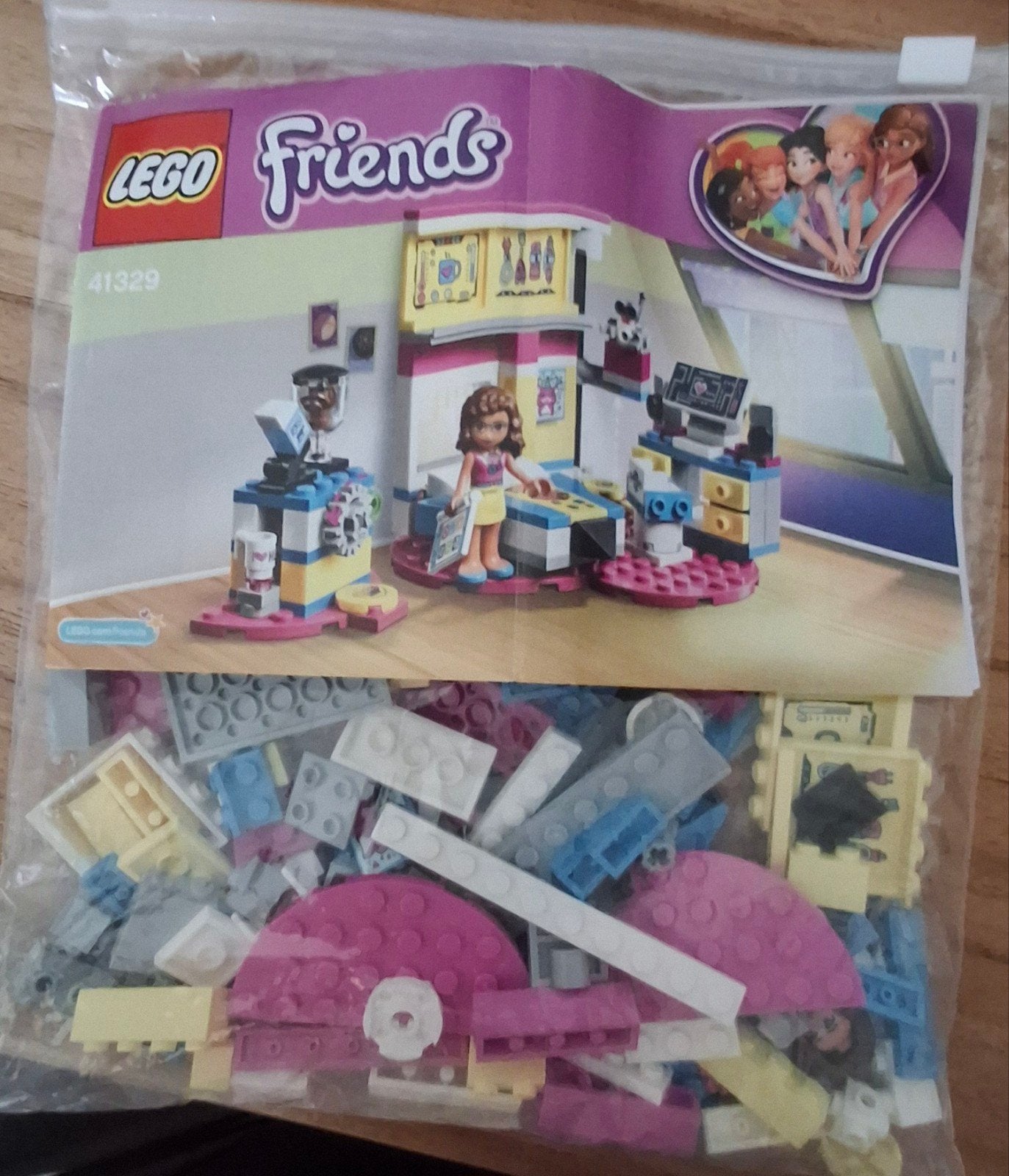 LEGO Friends 41329 Olivia's Slaapkamer Set, Ophalen of Verzenden, Gebruikt, Overige merken