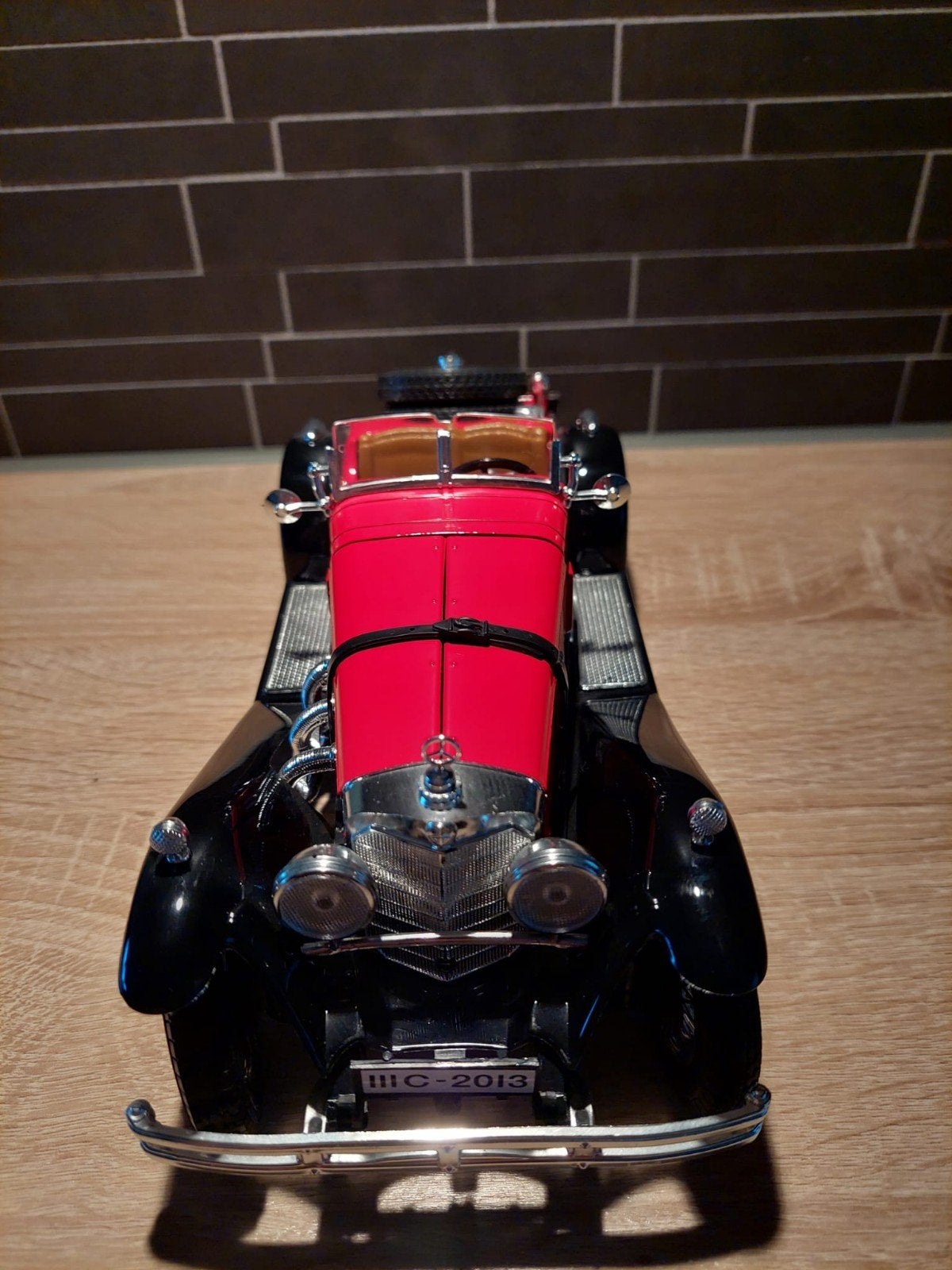 Bburago 1:18 Mercedes Benz SSK 1928 - in doos, Hobby en Vrije tijd, Modelauto's | 1:18, Ophalen of Verzenden, Nieuw, Auto, Bburago