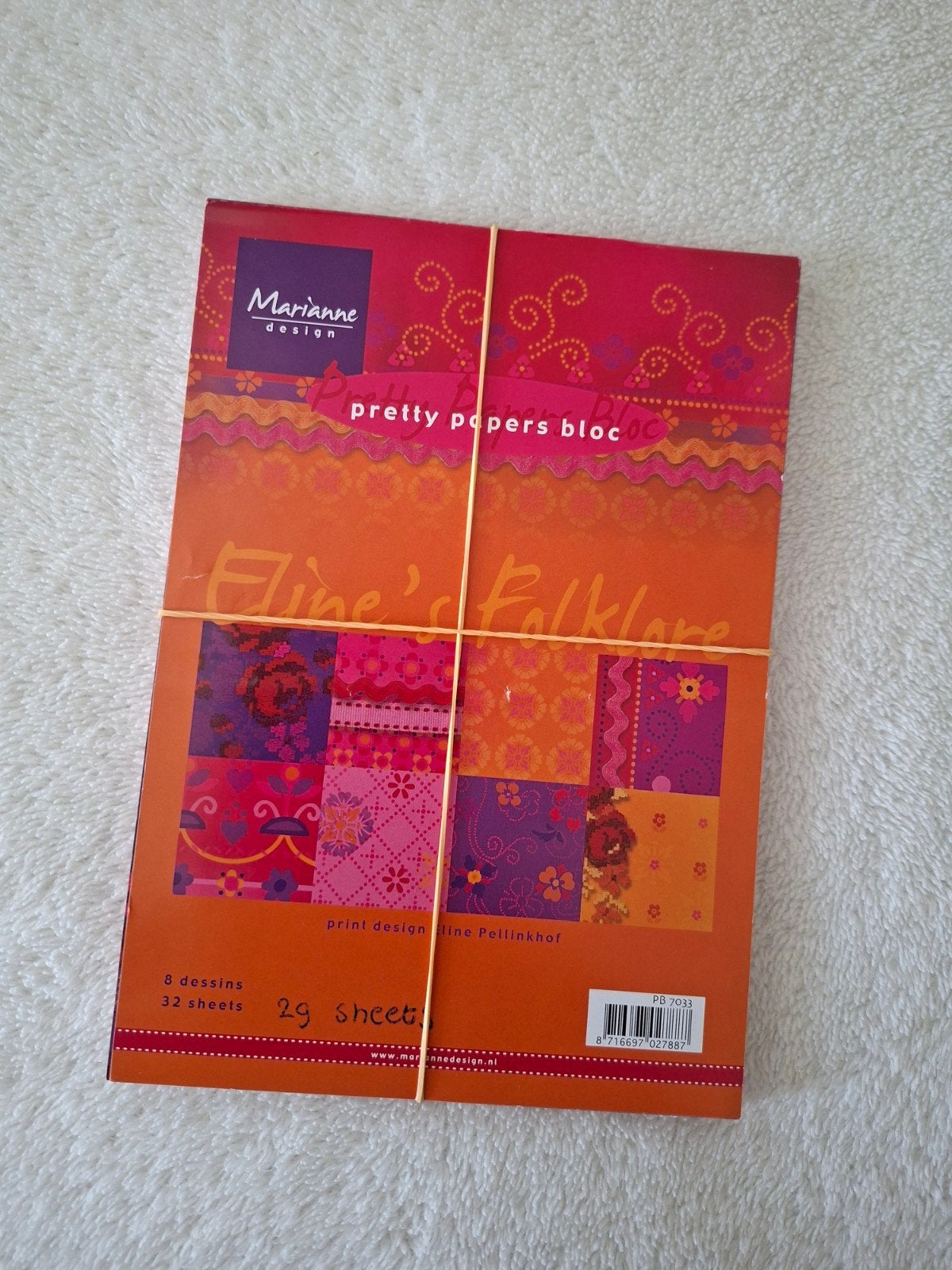 Marianne Design Papierblokken - Diverse Thema's, Overige thema's, Meerkleurig, Ophalen of Verzenden, Zo goed als nieuw