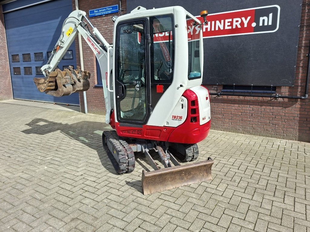 Takeuchi TB216 BJ2020, Ophalen of Verzenden, Graafmachine