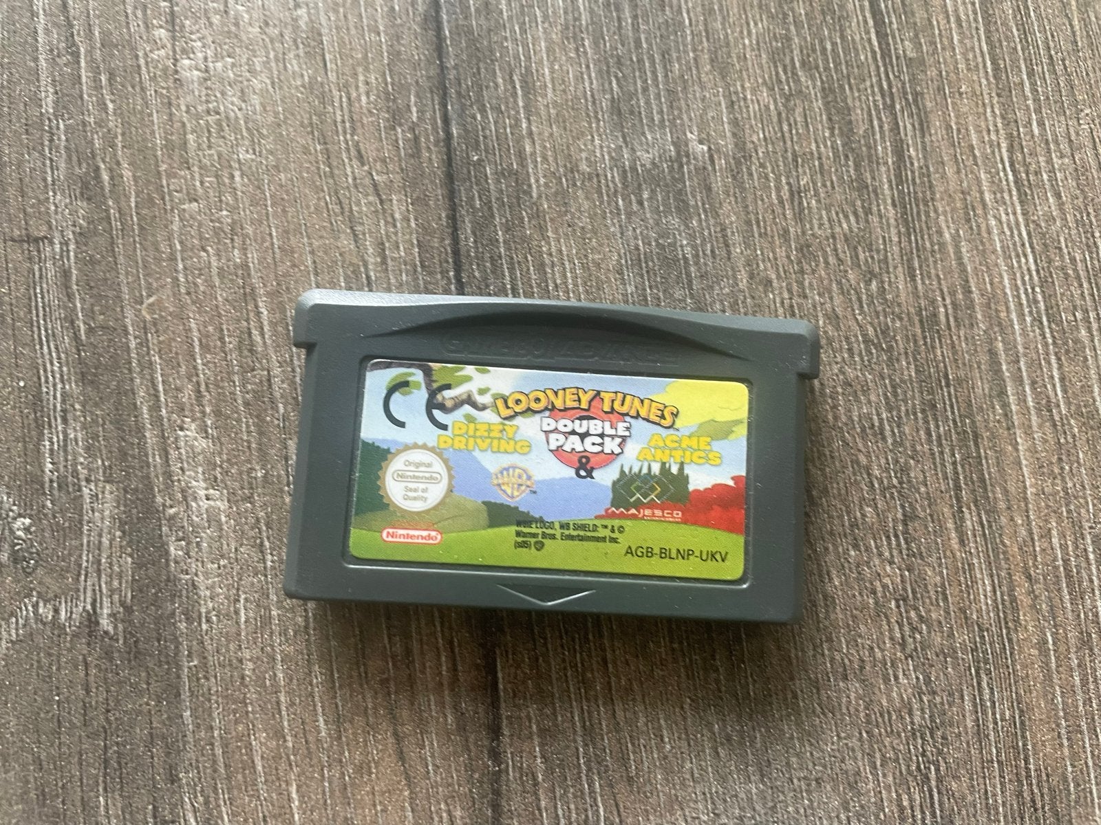 Looney Tunes Dizzy Driving & Acme Antics GBA, Ophalen of Verzenden, Gebruikt, Racen en Vliegen