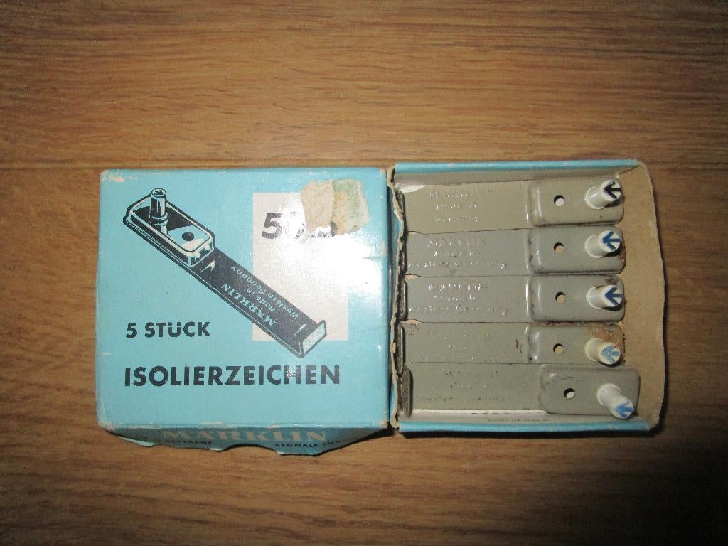 Marklin 5015 vijf keer isolatieteken met ovp., Wisselstroom, Gebruikt, Wagon, Ophalen of Verzenden