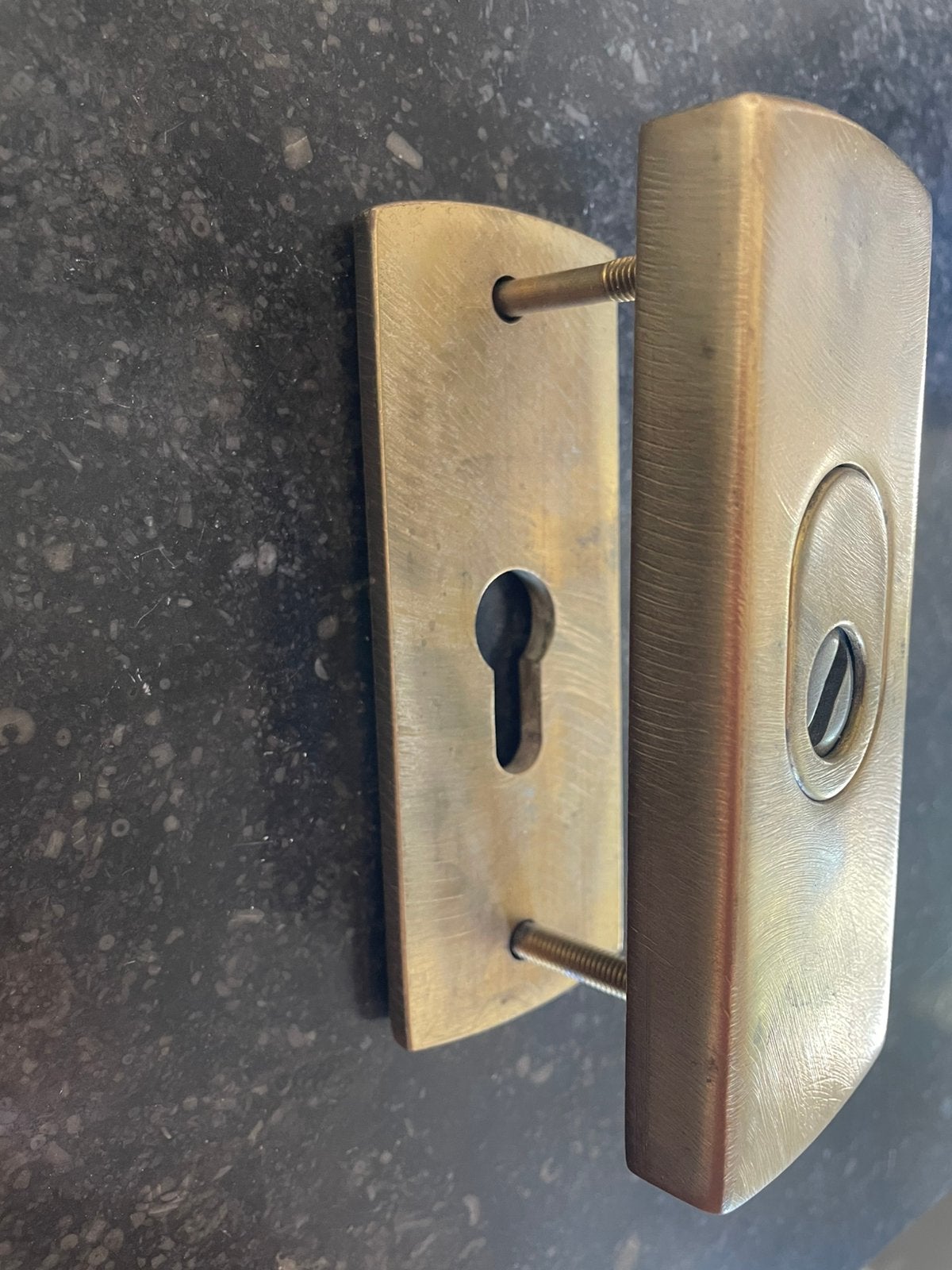 1KG Messing! Veiligheidsrozet VOORDEUR Kerntrekbeveiliging, Ophalen of Verzenden