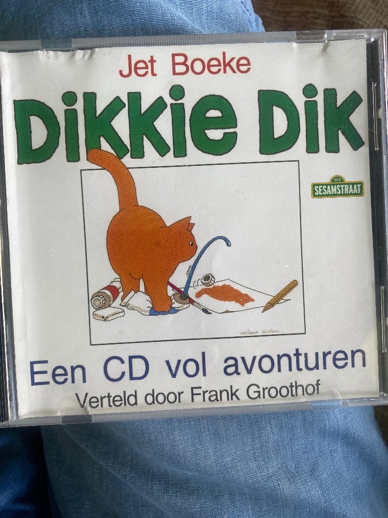 Dikkie Dik CD: Een CD vol avonturen - Frank Groothof, Ophalen of Verzenden, Zo goed als nieuw, Verhaal of Sprookje, 6 tot 9 jaar