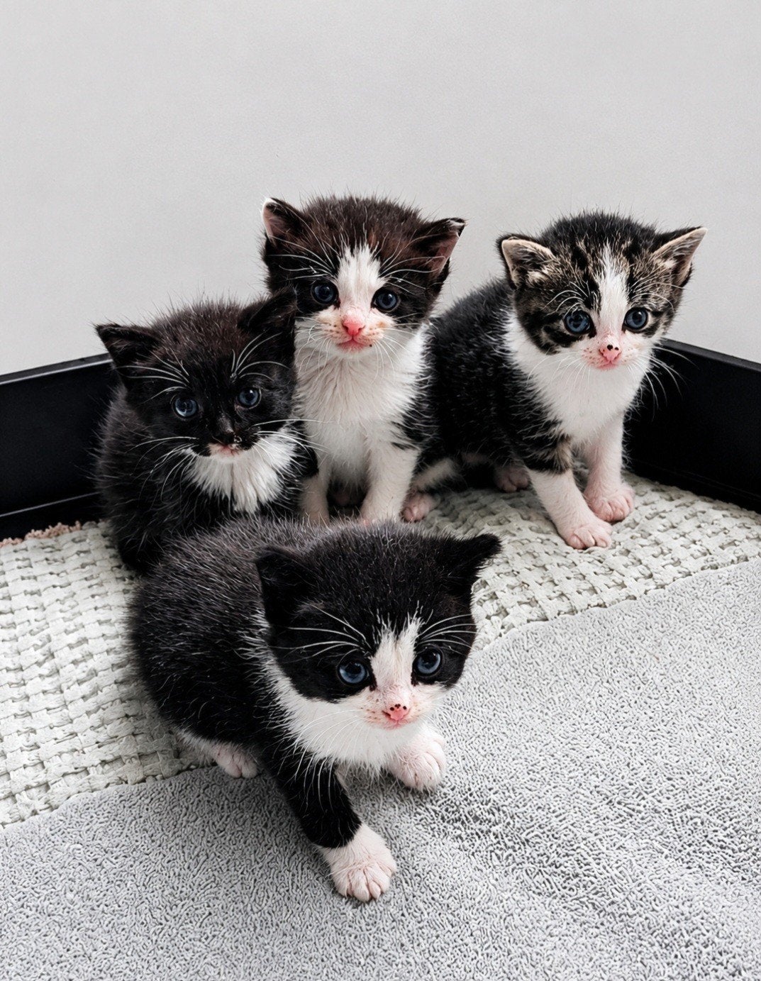 Hele mooie kruising ragdoll kittens., Meerdere dieren, Ontwormd