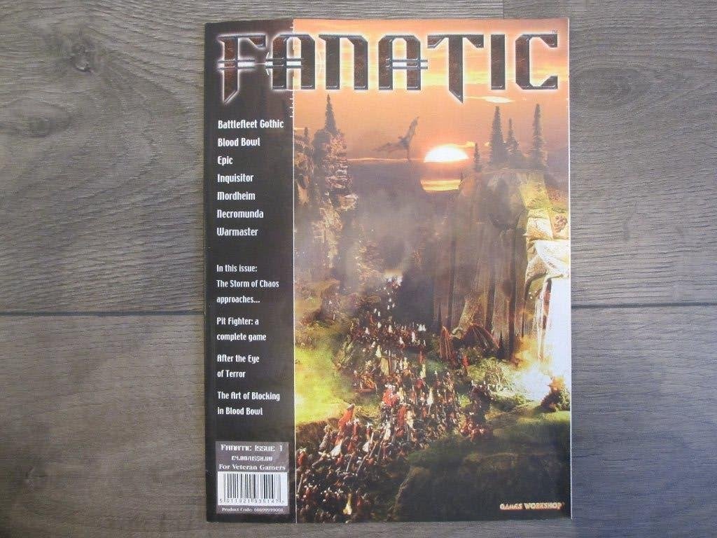 Games Workshop - Fanatic Magazine 1, Ophalen of Verzenden, Zo goed als nieuw, Warhammer, Boek of Catalogus