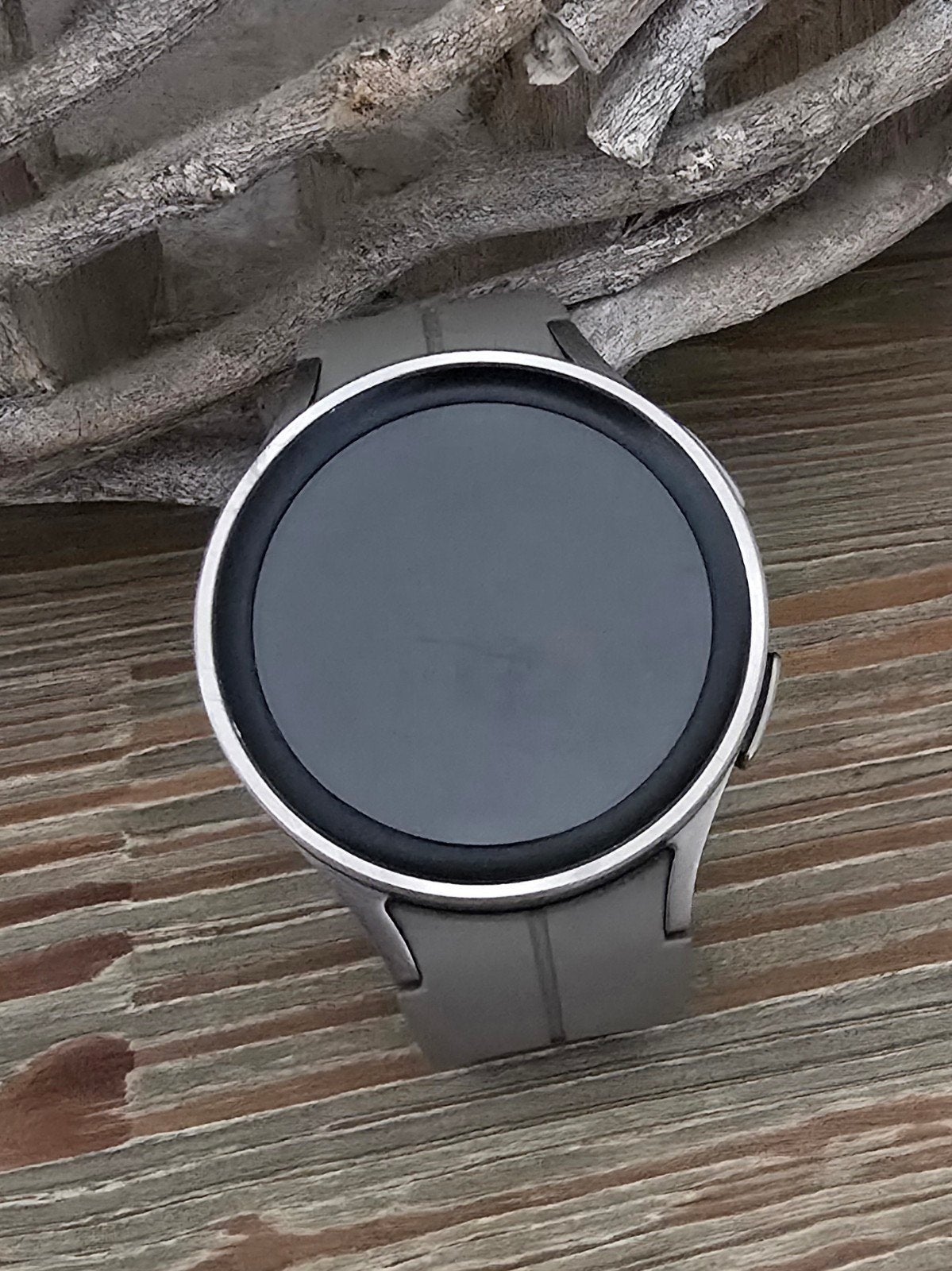 Samsung Galaxy Watch 5 Pro 45mm Grijs + extra bandjes, Ophalen, GPS, Zo goed als nieuw, Samsung