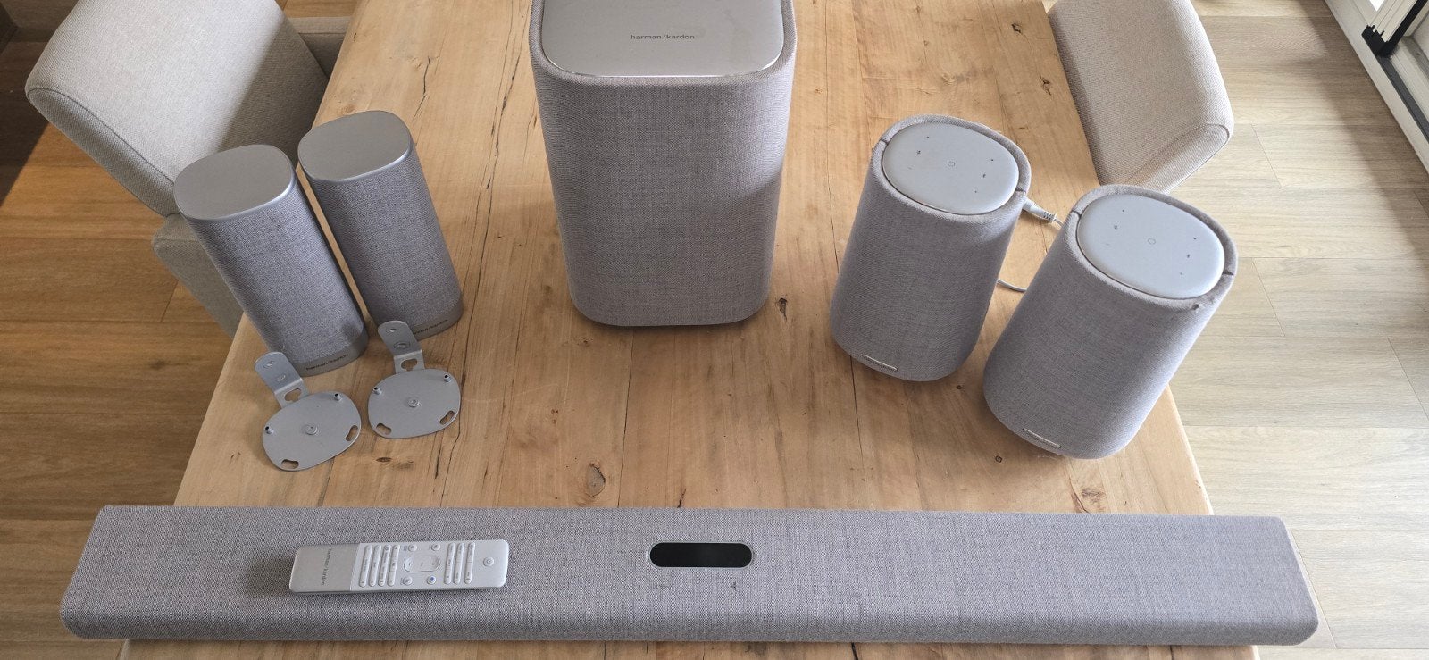 Harman Kardon Citation surround set compleet – topstaat, Soundbar, Zo goed als nieuw, Minder dan 40 watt, Overige spelers
