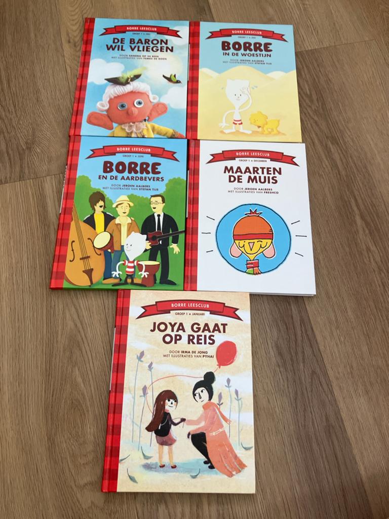 Borre Leesclub Boeken - 5-delige set, Ophalen of Verzenden, Nieuw, Fictie algemeen